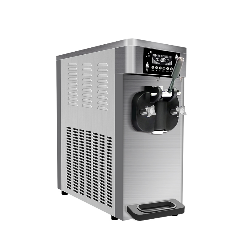 MK-18CTBA New Mini Single Flavor Ice Cream Machine Model for Soft Ice Cream Machine in Cold Drink Shop Bar