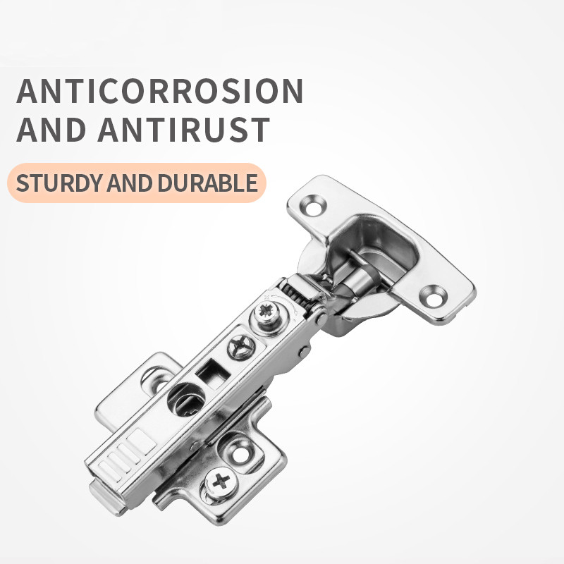 4D adjustable soft closing hinge