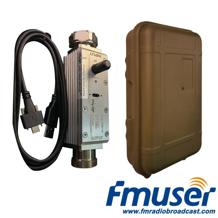 Full package of FMUSER PM-1A RF power meter