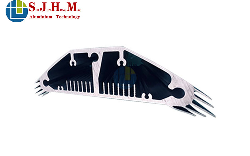 High Power Industrial Heatsink Aluminum Profile