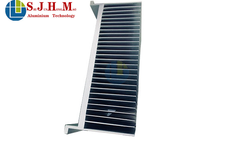 Custom Industrial Radiator Aluminum Profile