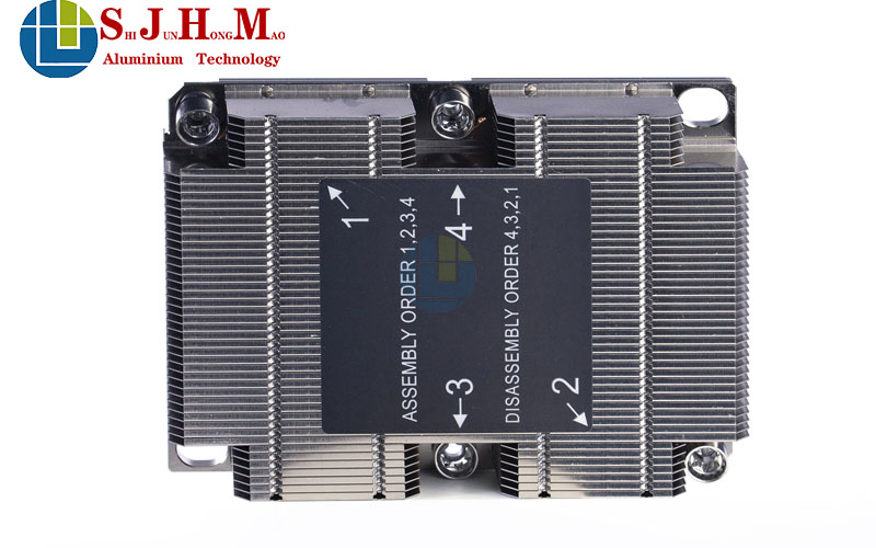 High Power Aluminum Heatsink For Service System
