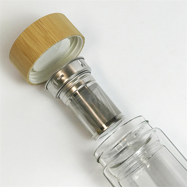 Glass Drinking Bottle Reusable Glass Water Bottles Koodee