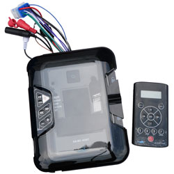 Aquatic Digital Media Locker with Radio, Bluetooth and USB
